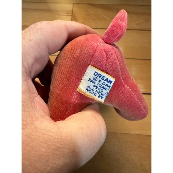 VIntage Dakin Dream Pets Plush Pink Doggy Puppy with flowers VERY RARE! VHTF! - Picture 7 of 9